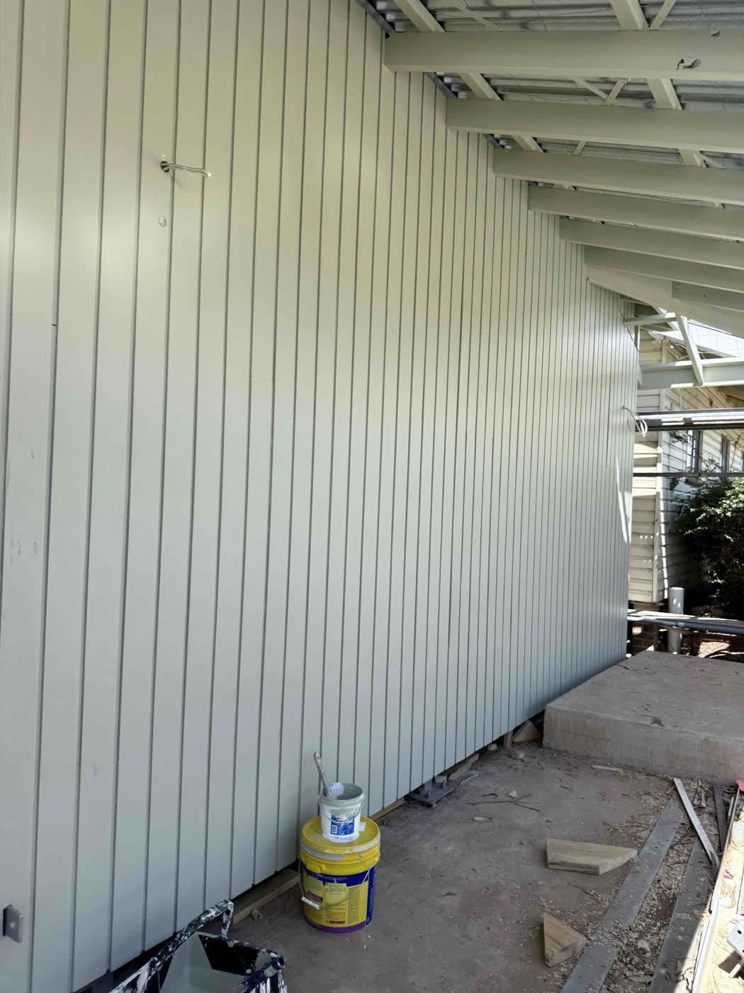 hardwood cladding - Bardia military barracks — cladding by HAWK Projects