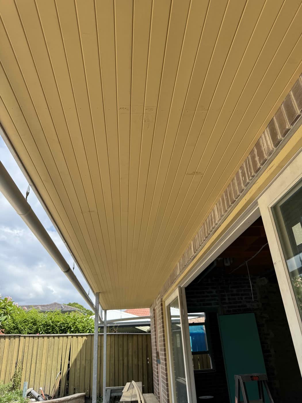 weatherboard ceiling cladding in Balmain, by HAWK Projects